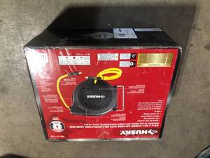 Husky 38 in. x 50 ft. Enclosed Hybrid Air Hose Reel  Customer Returns See Pictures