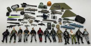 lot 3 image: Misc. Vintage Action Figures Some G. I. Joe & More