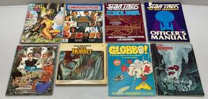 lot 9 image: Misc. Sci-FI Books Including The Hobbit (Bindings Loose), Star Trek Officers Manual & More