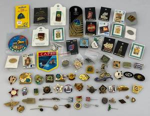 lot 18 image: Misc. Vintage Pins & More