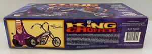 lot 22 image: Atlantis Brand King Chopper II Motorcycle Tom Daniel 18 Model Kit (NEW OPEN BOX)