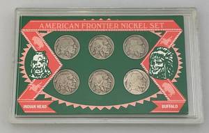 lot 55 image: American Frontier Buffalo Nickel Set (Sealed)