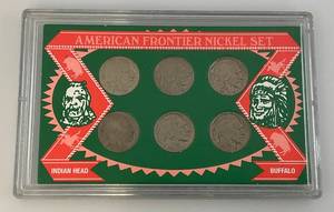 lot 58 image: American Frontier Buffalo Nickel Set (Sealed)