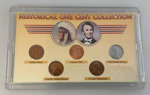 lot 79 image: Historical One Cent Collection (Sealed)