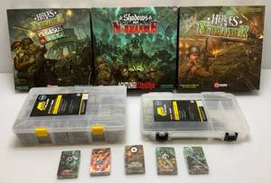 lot 92 image: Large Group Of Heros Of Normandie, Shadows Over Normandie Table Games & More