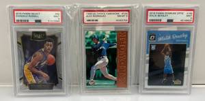 lot 120 image: Misc. Graded  Sports Cards Including ALEX RODRIGUEZ & More
