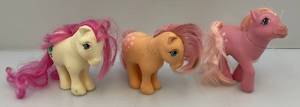 lot 139 image: Vintage 1980s My Little Ponies
