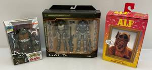 lot 142 image: Misc. Action Figures (NIB) Including Alf & More