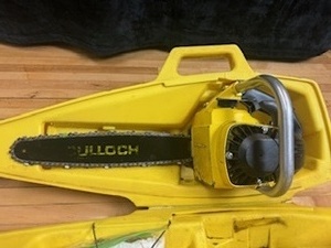 lot 15 image: McCulloch Mini Mac 35 Chainsaw