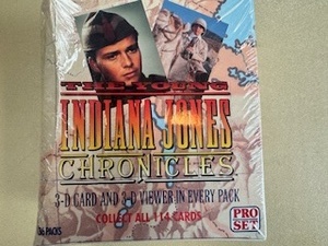 lot 39 image: Young Indiana Jones Chronicle Pro Set 36 Packs - sealed