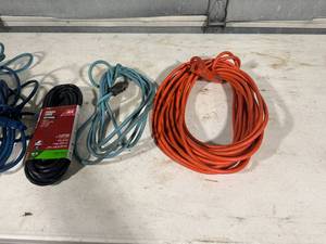 lot 59 image: Five Extension Cords