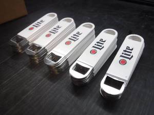 Miller Lite Rubber Grip Beer Bottle Opener  Approximately 50 