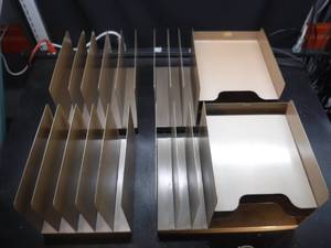 x4 Assorted Office File Holders