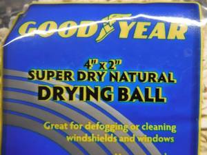 New Good Year 4 x 2 Super Dry Natural Shammy Drying Ball  Approximately 24 Pieces 