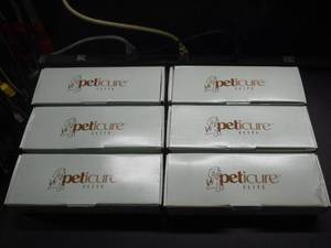 New Peticure Elite Cordless Pet Nail Rotary Tool  Approximately 6 Packages 
