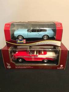 LOT OF 2 TOTAL 118 SCALE DIE-CAST CARS NEW IN BOX