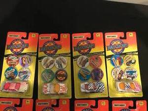 LOT OF 8 MATCHBOX - MATCHCAPS CARS - NEW IN PACKAGE