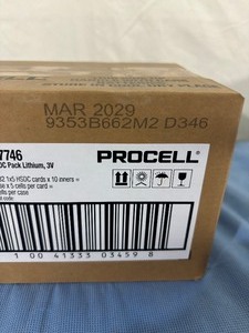 lot 18 image: MSRP $500  1 Case (40 cards, 5 cells each card) NEW Duracell CR2032 5-Pack Procell 3V Coin Cell Lithium Batteries - Expiration 329