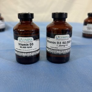 lot 52 image: $$$$ Lot of 5 Olympia Pharmaceuticals Vitamin D3 50,000 IU 1.25mgml&nbspInjectionIV Supplements - Expired