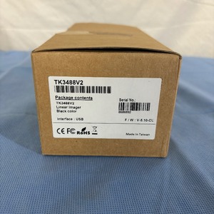 lot 57 image: Raco TK3488V2 Linear Imager Barcode Scanner - Black - In Great Condition