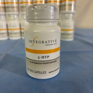 lot 60 image: Lot of 15 (60 capsules each) Integrative Therapeutics 5-HTP 5-Hydroxytryptophan Dietary Supplement - Expiration 519