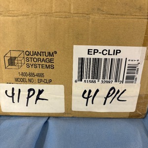 lot 100 image: MSRP $300 Lot of 41 NEW Packages Quantum EP-CLIP Security S-Hooks Chrome Plated Finish 