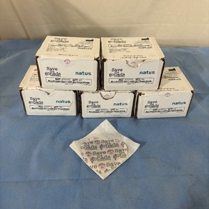 lot 119 image: Lot of 5 Boxes NEW Natus Save the Gonads 900772 25-Pack MicroPreemie Size Gonad Shields For Xray Protection