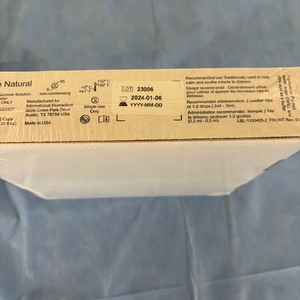 lot 164 image: 1 Open Box International Biomedical 15 mL Sweet-Ease Natural Preservative-Free Single-Use Sucrose and Water Solution - Expiration 124 - See Pics For How many Are Gone