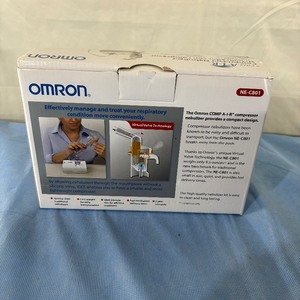 lot 166 image: Omron NE-C801 Comp A-I-R Lightweight Compressor Nebulizer with Virtual Valve Technology - In Excellent Condition