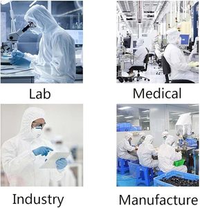 lot 29 image: MSRP $450  1 Case (50&nbspeach) NEW Protective Products Heavy-Duty White Disposable PPSB Laminated Water Resistant Coverall Size Large-2XL - Hazmat Approved -&nbspfor automotive refinishing, waste cleanup & paint spraying too