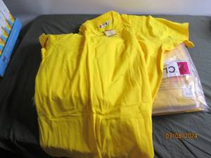 11 new clique yellow shirts size 4 xl new