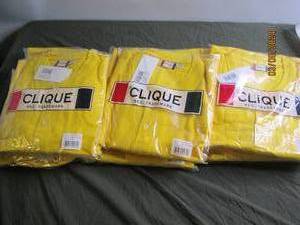 11 new clique yellow shirts size 5 xl