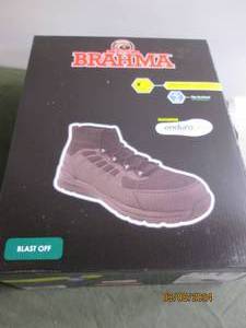 new brahma size 10 steel toe bootsshoes