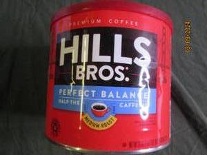 can of hills brothers perfect balance coffee 23 oz can past best buy date
