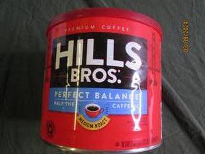 can of hills brothers perfect balance coffee 23 oz can past best buy date