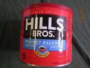 can of hills brothers perfect balance coffee 23 oz can past best buy date