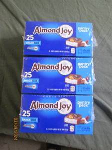 3 boxes of 25 snack size almound joys best buy jan 2024