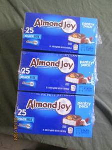 3 boxes of 25 snack size almound joys best buy jan 2024