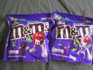 2 bags of m&ampms dark chocolate 1lb 2 oz bags best buy date of 12024