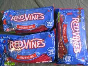 3 bags of red vines 1lb per bag past best buy date