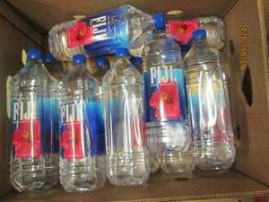 12 bottles of fiji water 1.58 quart bottles