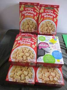 8 boxes of best choice original shredded wheat 1lb 4 oz boxs best buy date of sept. 2023