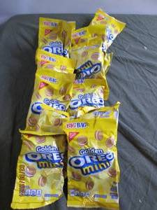 12 bags of golden oreo minis 3 oz bags best buy date of jan 2024