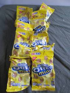 12 bags of golden oreo minis 3 oz bags best buy date of jan 2024