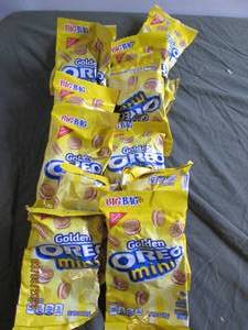 12 bags of golden oreo minis 3 oz bags best buy date of jan 2024