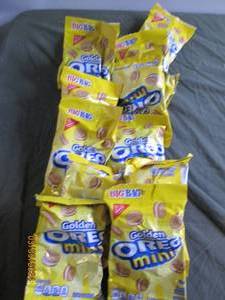 12 bags of golden oreo minis 3 oz bags best buy date of jan 2024