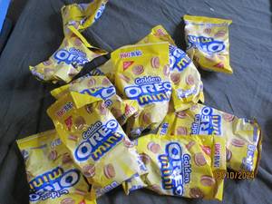 12 bags of golden oreo minis 3 oz bags best buy date of june 2024