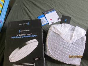 10 inch large luxury rainfall shower head