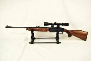 Remington Model 7400 .30-06 Sprg. Semi Auto Rifle - Etched stock plates and Simmons scope - BEAUTIFUL