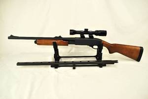 Remington Model 870 Express Magnum 20ga Pump Action Shotgun - with Bushnell scope and extra 28 choke barrel - Pristine Condiion